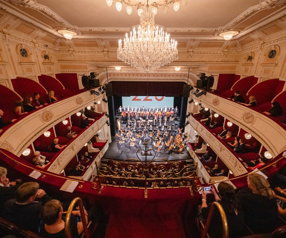 2.10.2025 - Slavnostní galakoncert plný nezapomenutelných momentů otevřel 220. sezónu Slezského divadla Opava