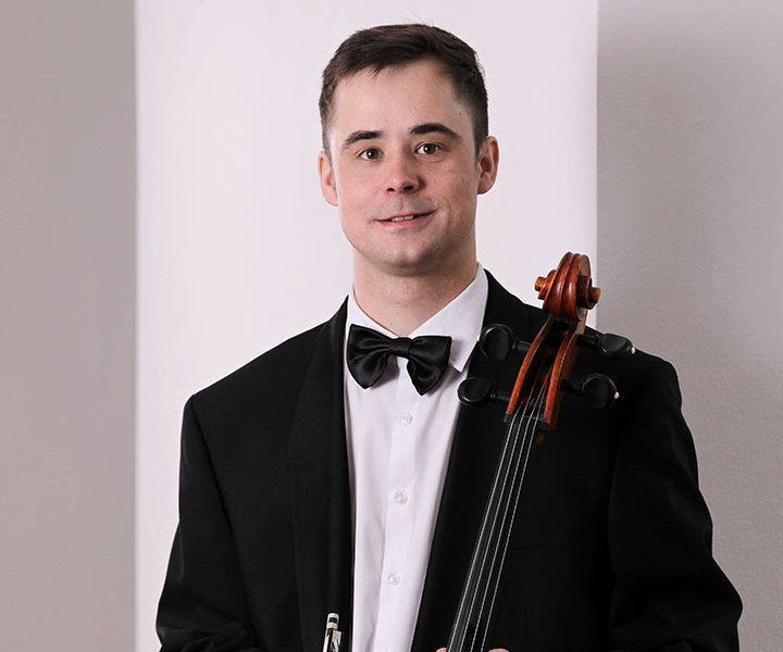 Jan Zlámal - violoncello, zást. koncertního mistra